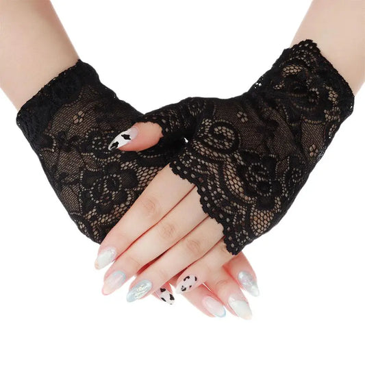 Lace Sun Protection Cycling Gloves