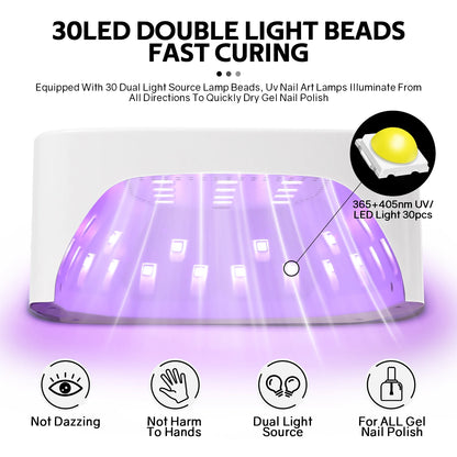 168W UV Gel Nail Lamp