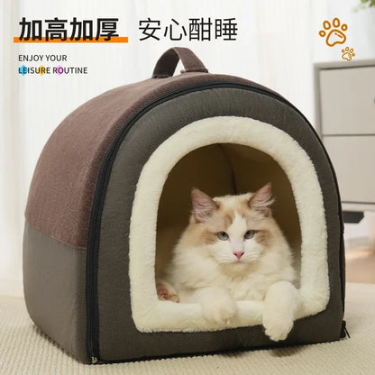 Cozy Detachable Dog Kennel Bed