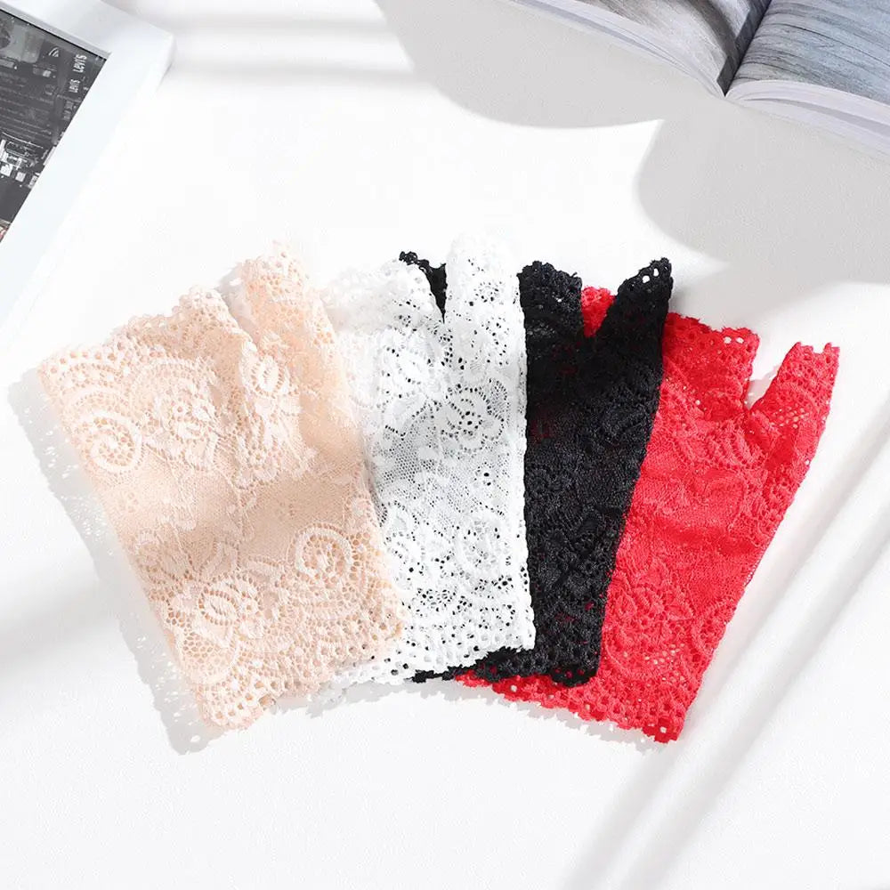 Lace Sun Protection Cycling Gloves