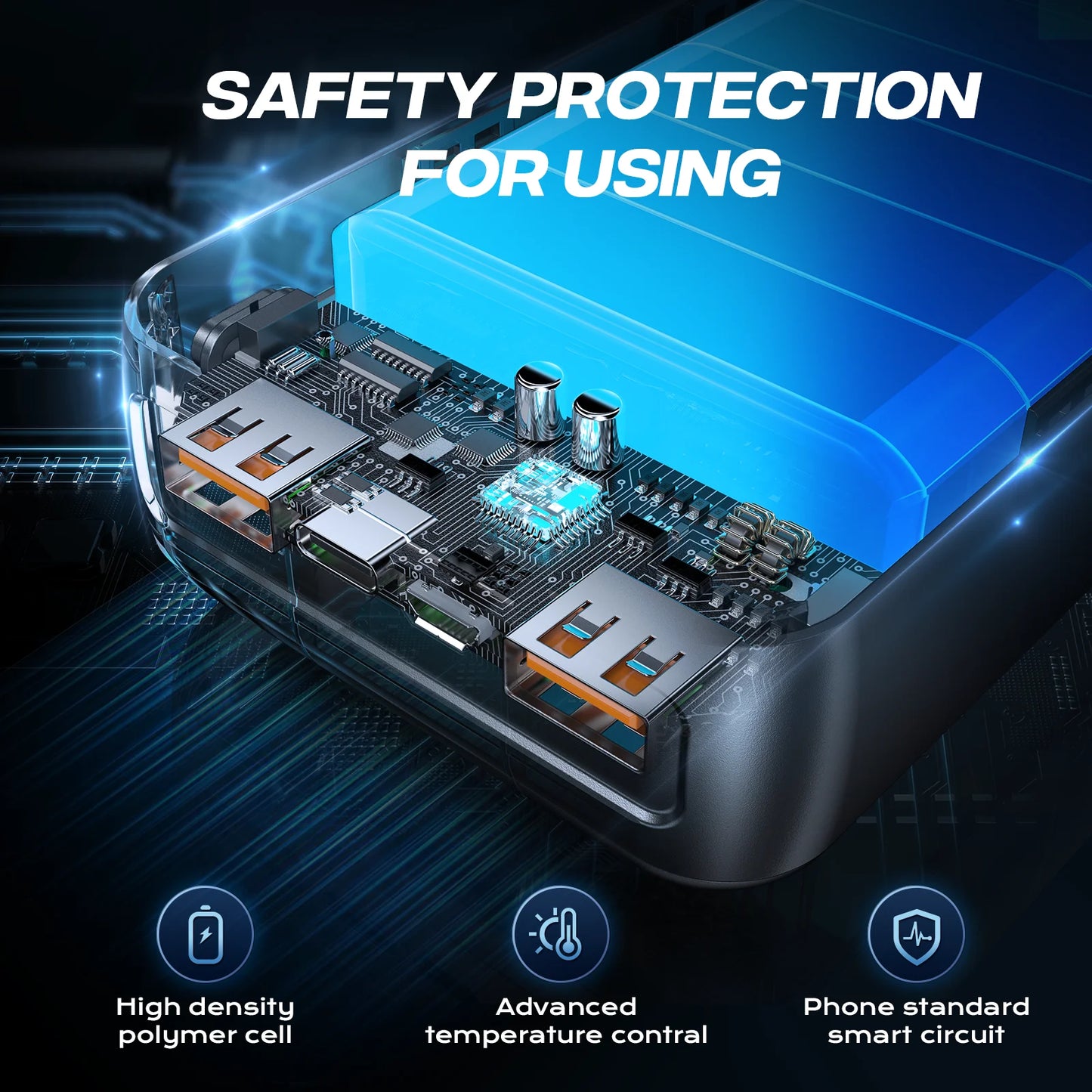 50,000mAh Portable Power Bank