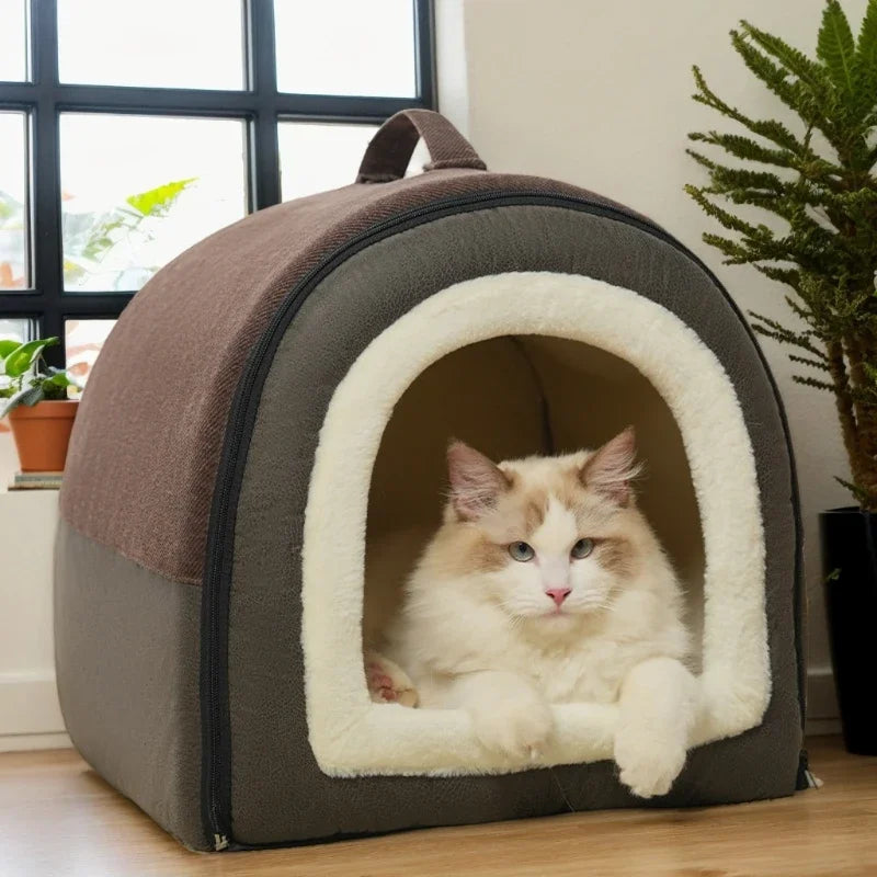Cozy Detachable Dog Kennel Bed