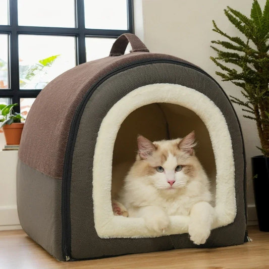 Cozy Detachable Dog Kennel Bed