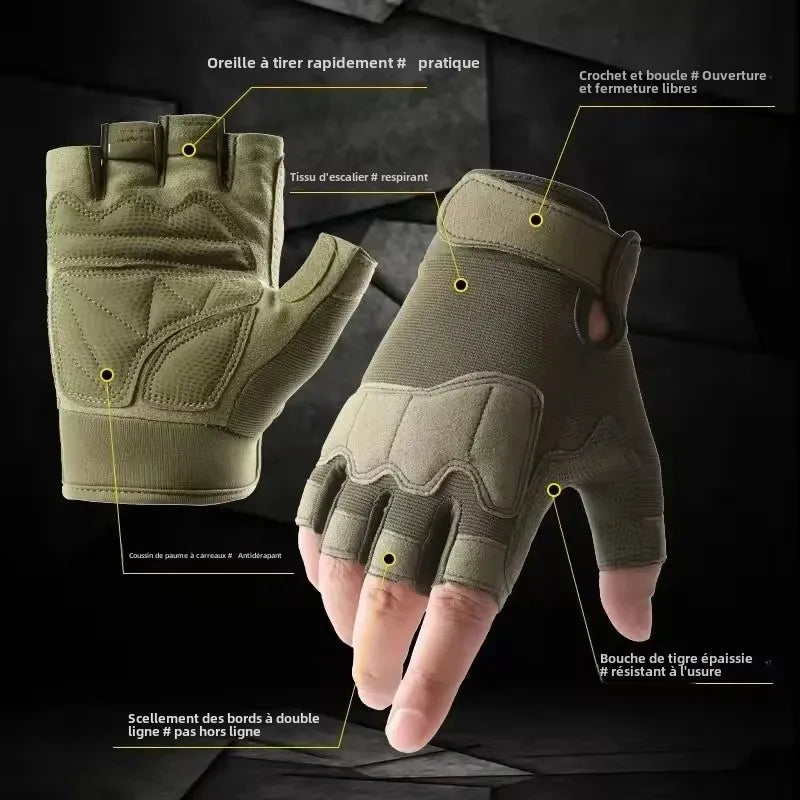 Half-Finger Tactical Gloves