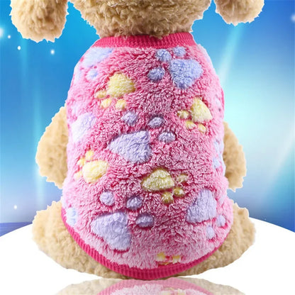 Warm Fleece Pet Jacket