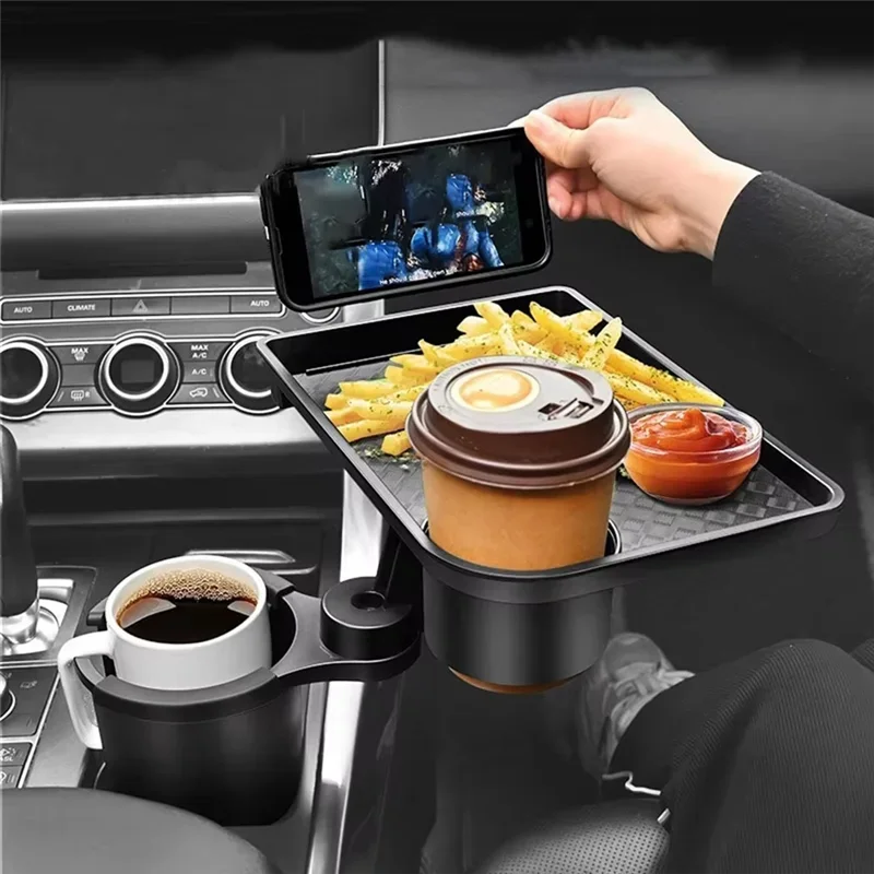 360° Rotating Car Cup Holder