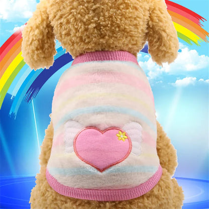 Warm Fleece Pet Jacket