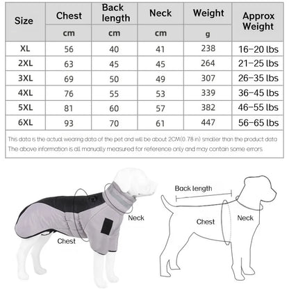 Waterproof Dog Winter Jacket