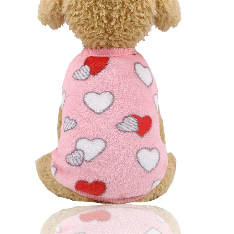 Warm Fleece Pet Jacket