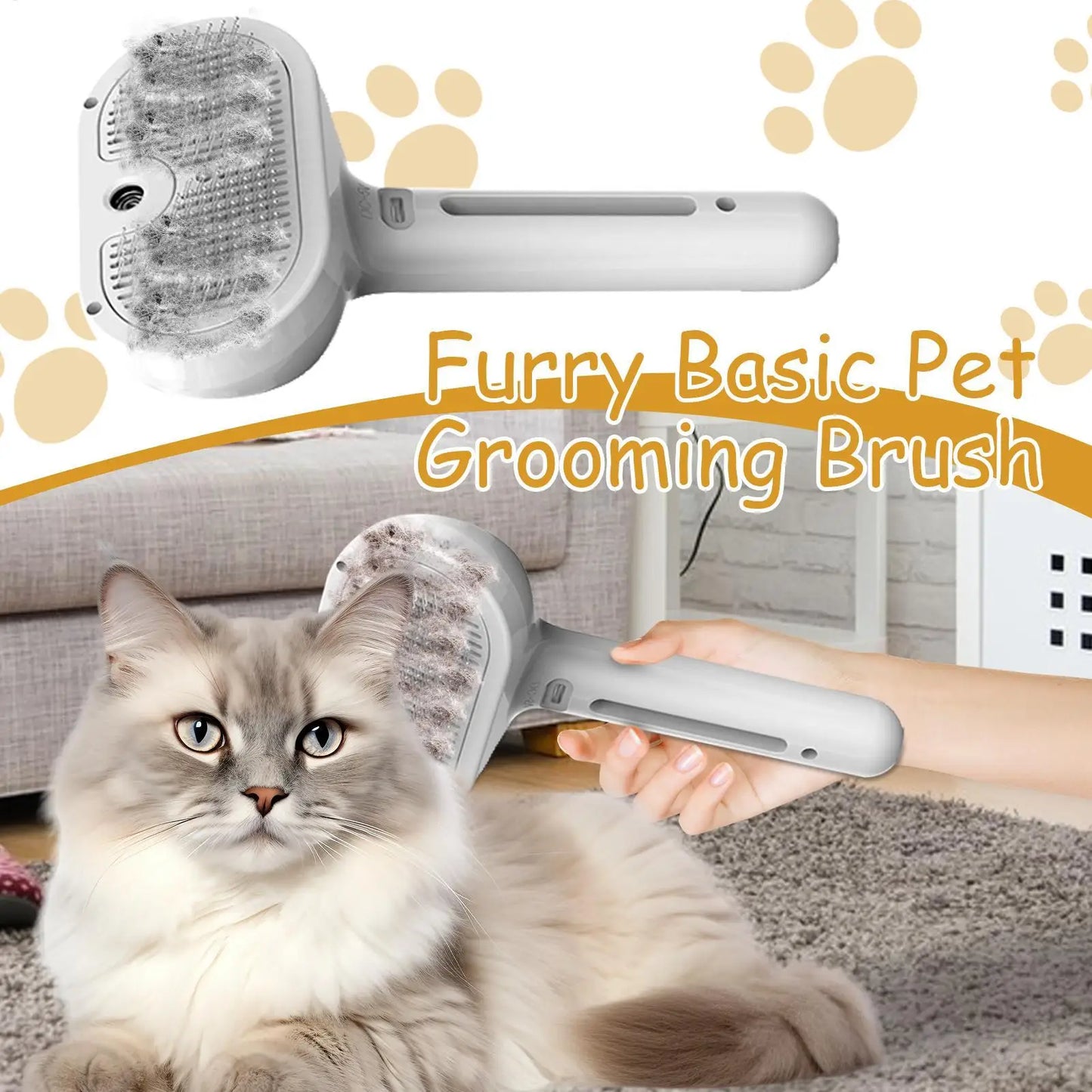 Electric Steam Grooming Brush