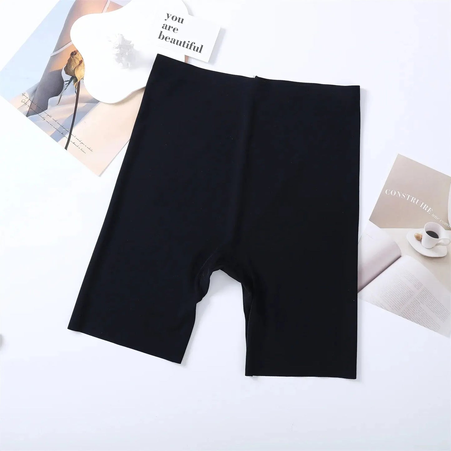 High-Waist Tummy Control Shorts