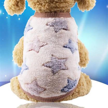 Warm Fleece Pet Jacket
