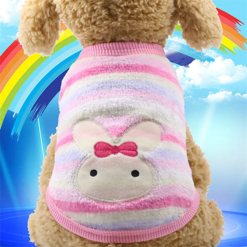 Warm Fleece Pet Jacket
