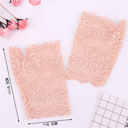 Lace Sun Protection Cycling Gloves
