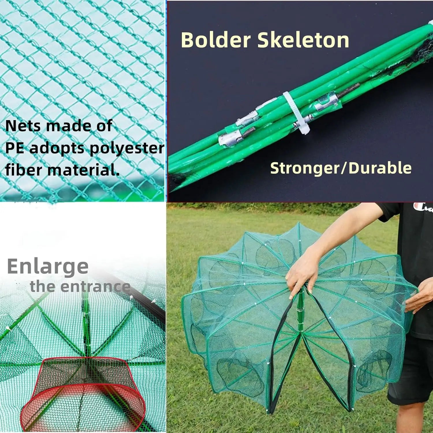 Foldable Fishing Bait Trap