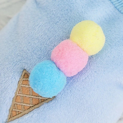 Warm Fleece Pet Jacket
