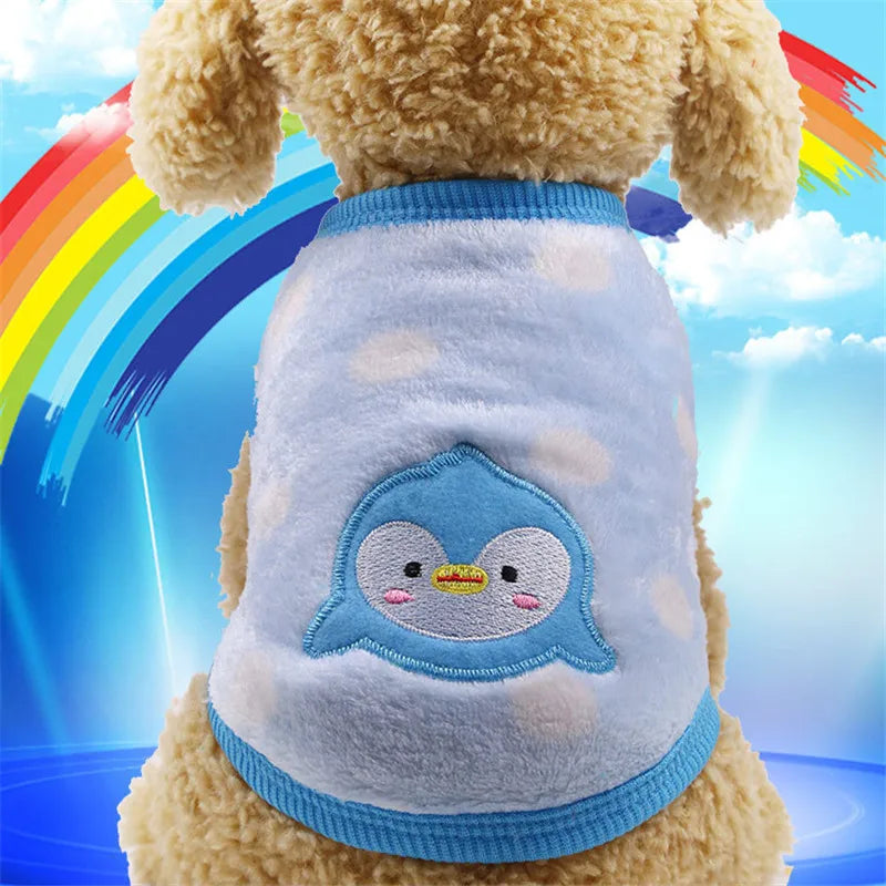 Warm Fleece Pet Jacket