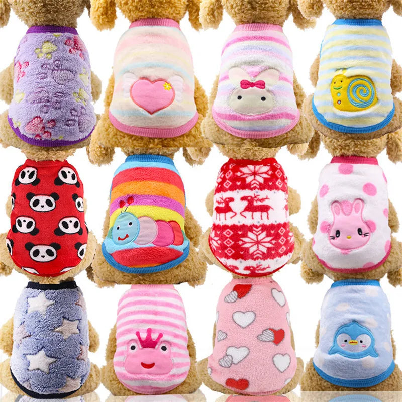 Warm Fleece Pet Jacket