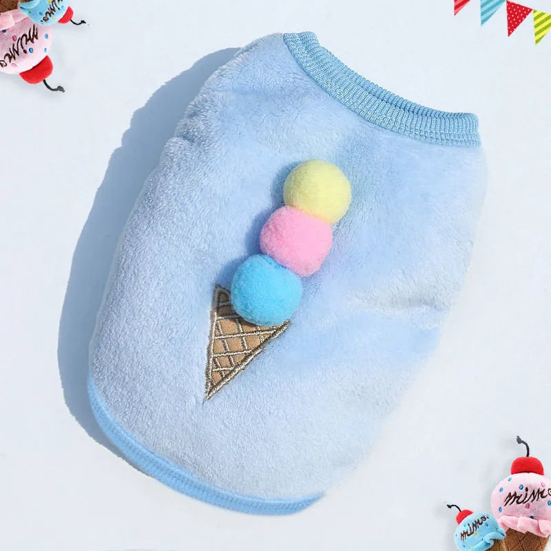 Warm Fleece Pet Jacket