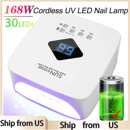 168W UV Gel Nail Lamp
