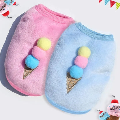 Warm Fleece Pet Jacket