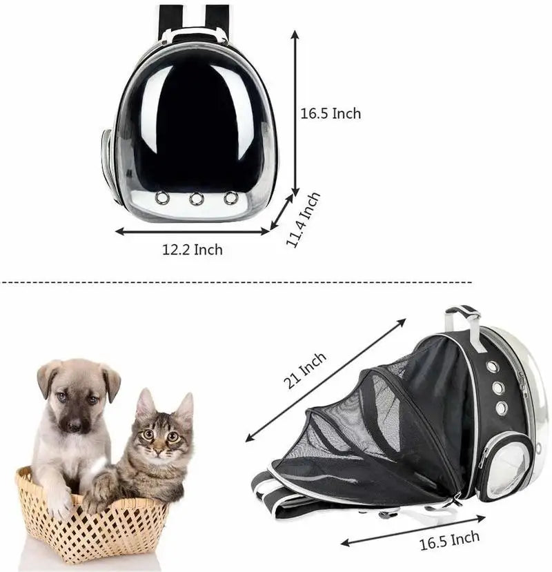 Astronaut Bubble Pet Backpack