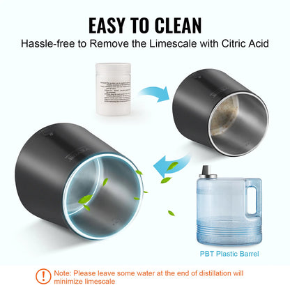 4L Countertop Water Distiller