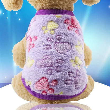 Warm Fleece Pet Jacket